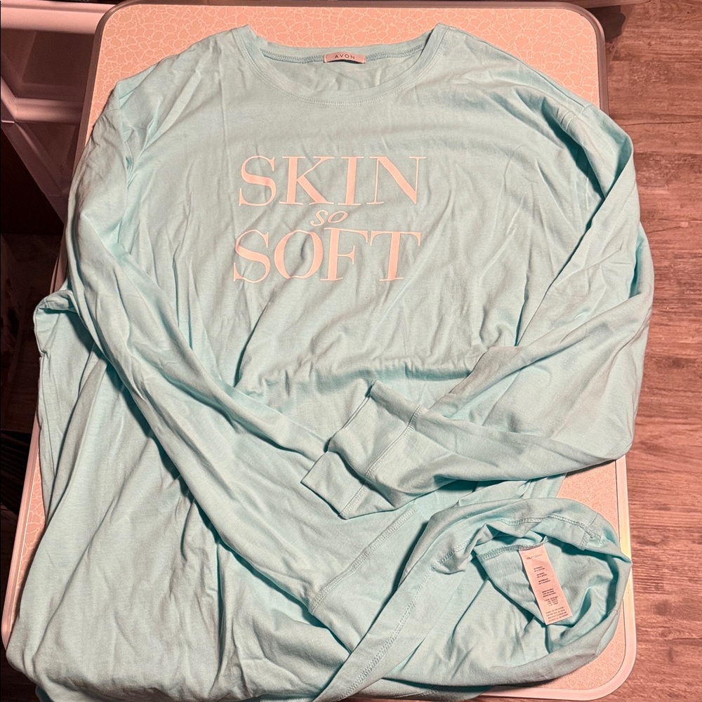 Avon Aqua Cotton Shirt